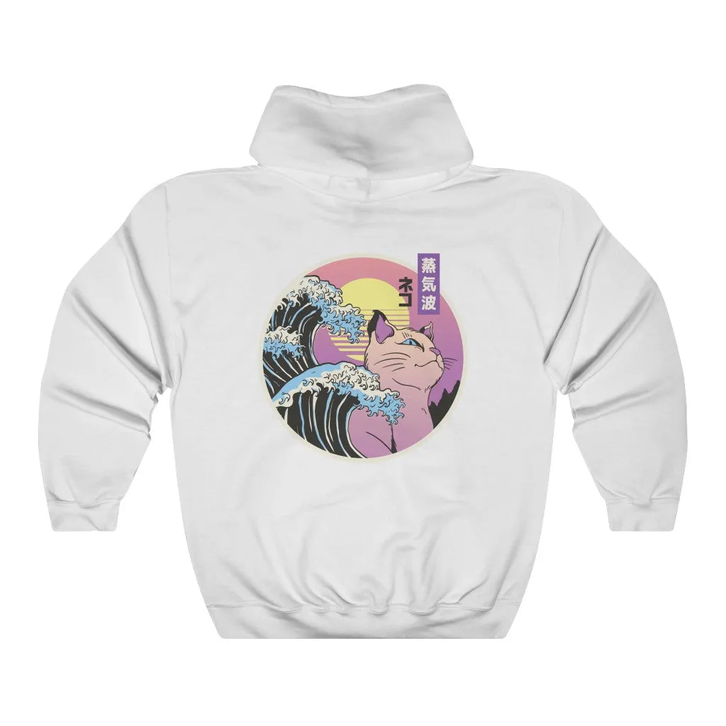 Wave Cat Hoodie
