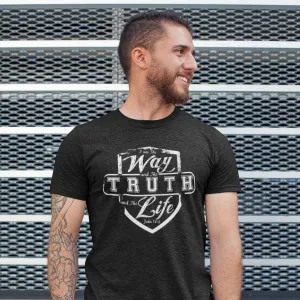 Way Truth & Life | John 14:6 | Unisex Tee