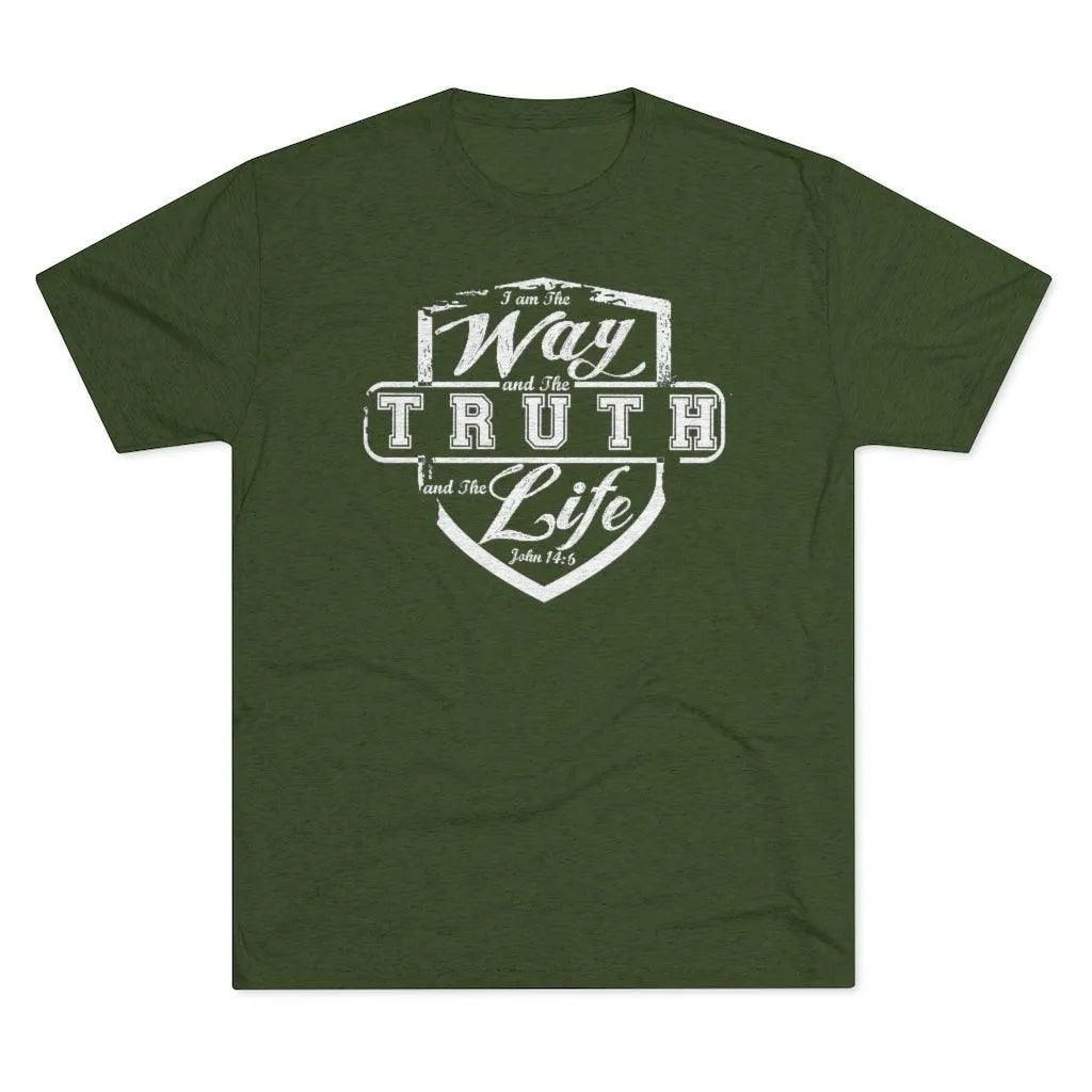 Way Truth & Life | John 14:6 | Unisex Tee