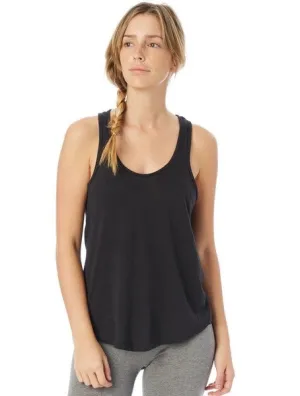wearing all black today - tank and shirt