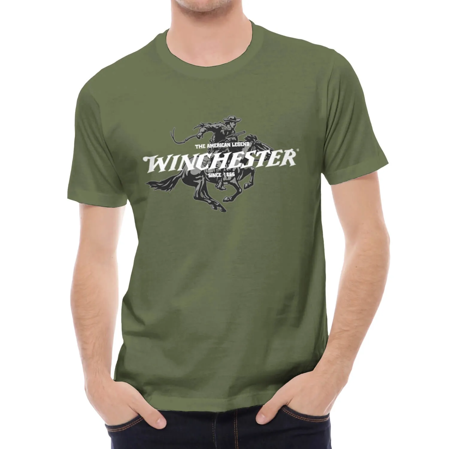 Winchester Classic - New Legend Rider - Short Sleeve T-Shirt