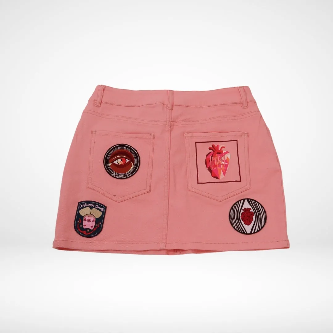Women's Carvallo Art Mini Skirt