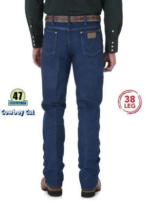 Wrangler Mens Cowboy Cut Slim Fit Jean - 38" Leg